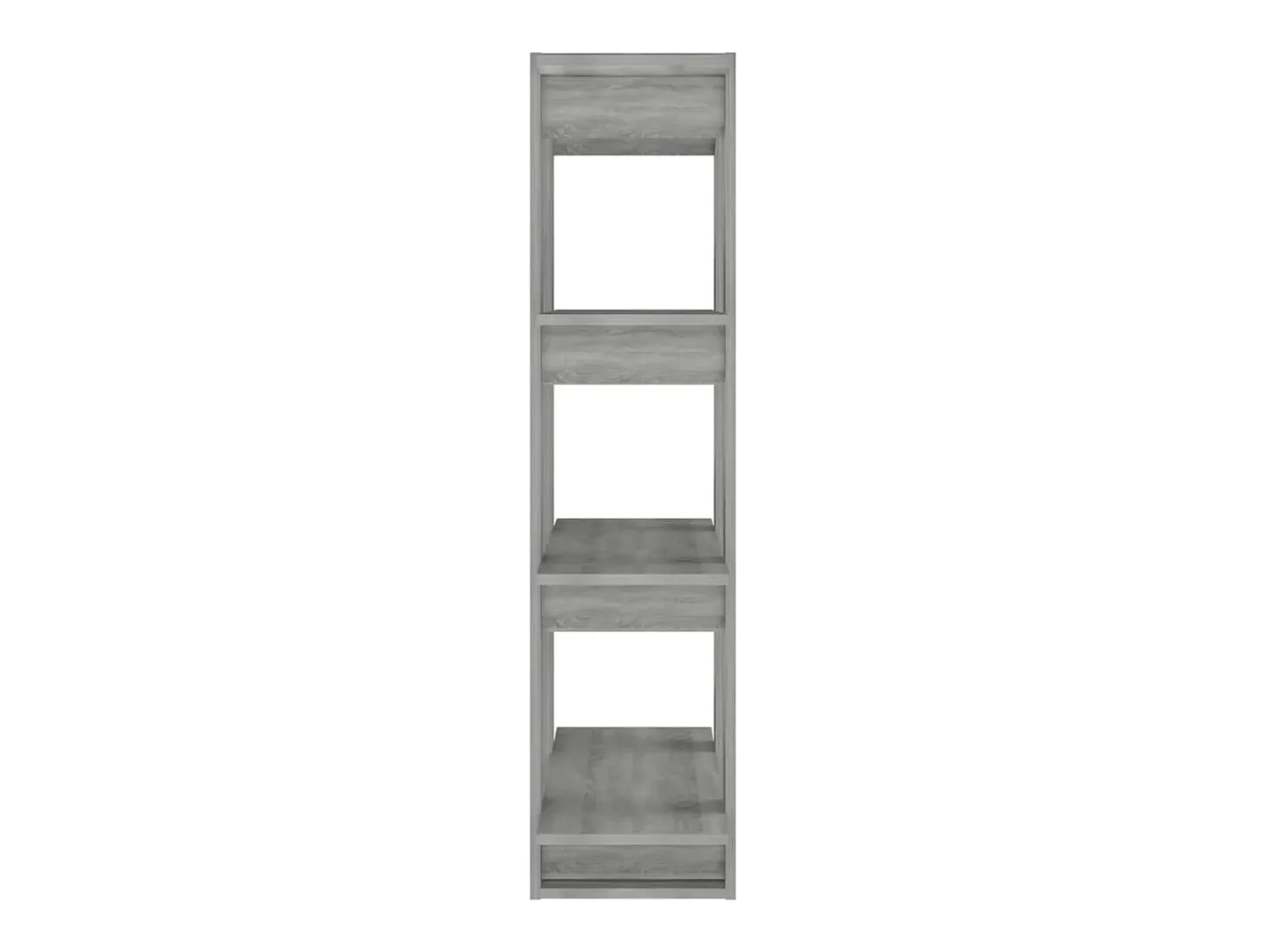 Estantería/divisor de espacios gris Sonoma 80x30x123,5 cm