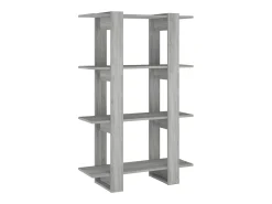 Estantería/divisor de espacios gris Sonoma 80x30x123,5 cm