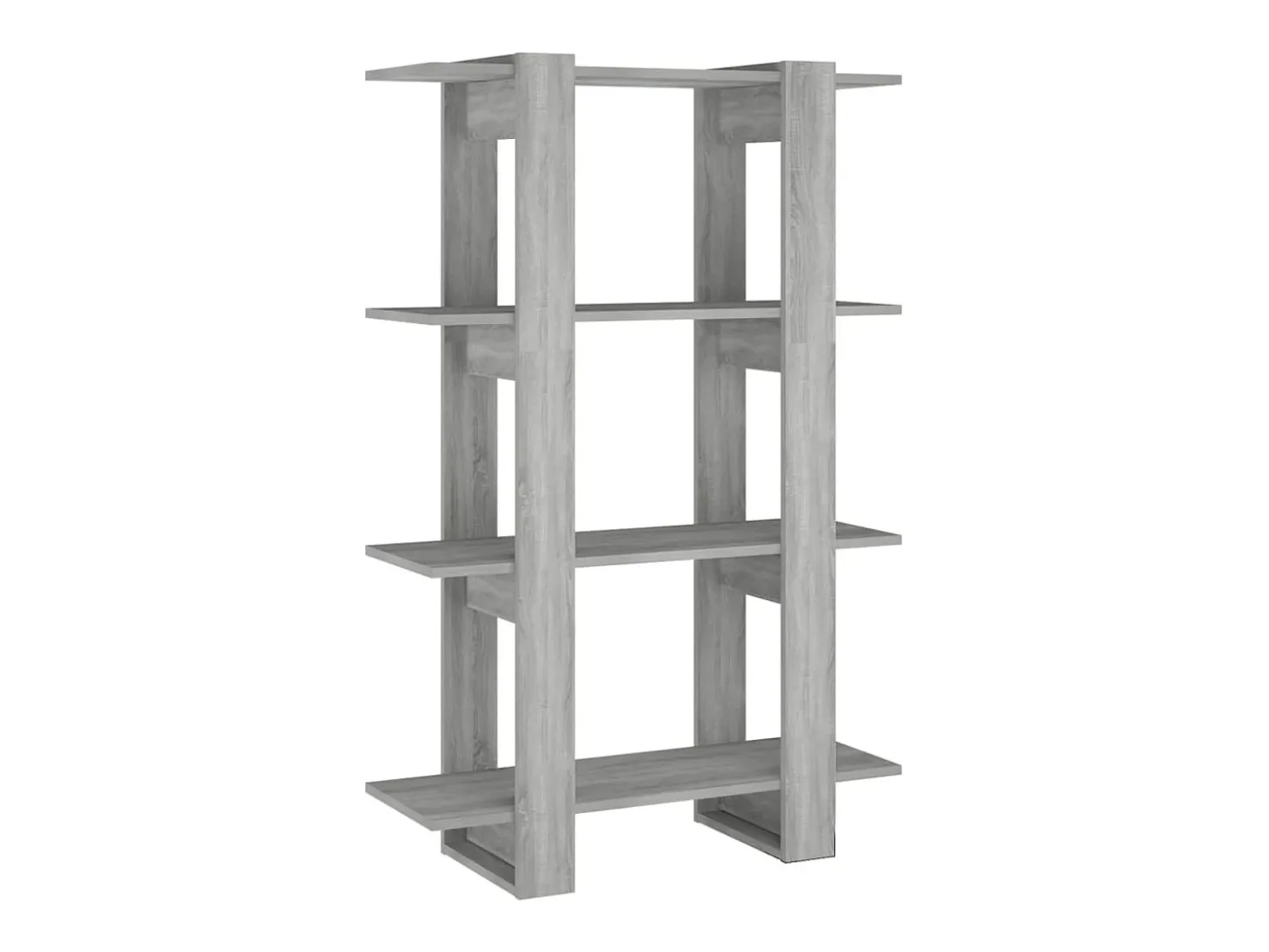 Estantería/divisor de espacios gris Sonoma 80x30x123,5 cm