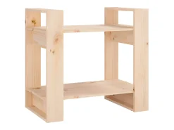 Estantería/divisor de espacios madera maciza pino 60x35x57 cm