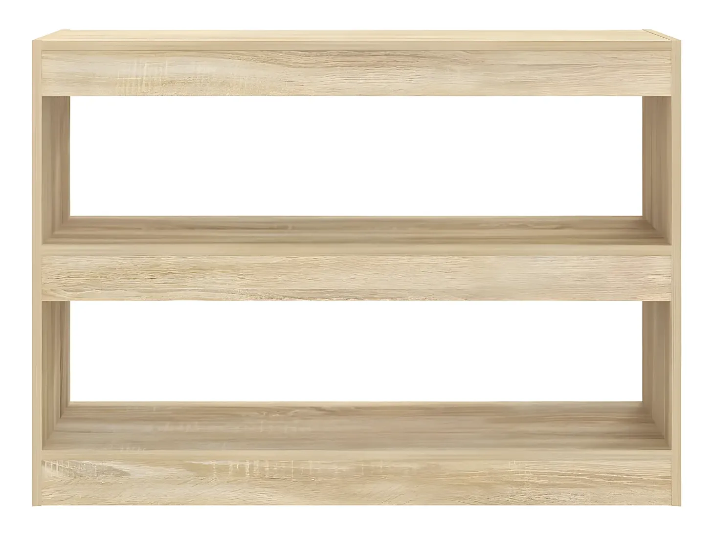 Estantería/divisor de espacios color roble Sonoma 100x30x72 cm