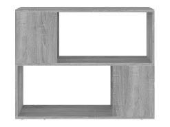 Estantería/divisor de espacios gris Sonoma 80x24x63 cm