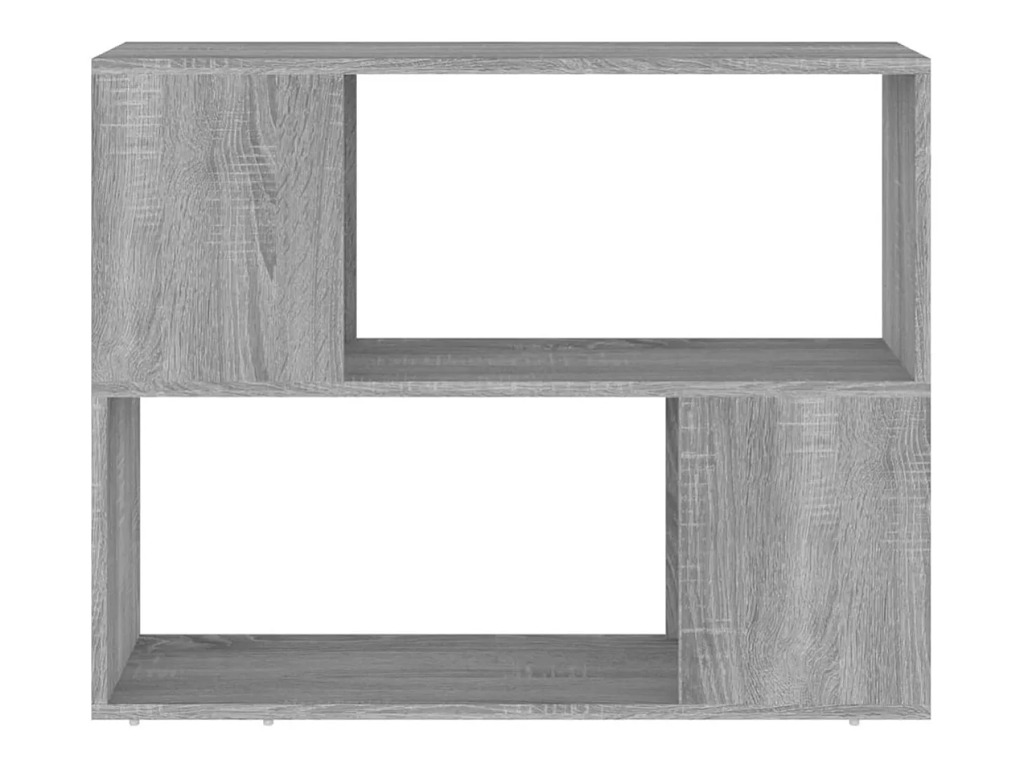 Estantería/divisor de espacios gris Sonoma 80x24x63 cm