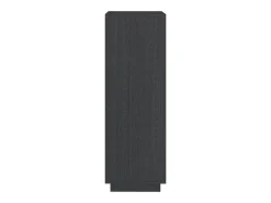 Estantería/divisor de espacios madera de pino gris 40x35x103 cm