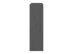 Estantería/divisor de espacios madera pino gris 80x30x103,5 cm
