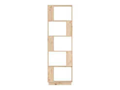 Estantería/divisor de espacios madera maciza pino 51x25x163,5cm