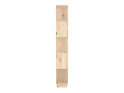 Estantería/divisor de espacios madera maciza pino 51x25x163,5cm