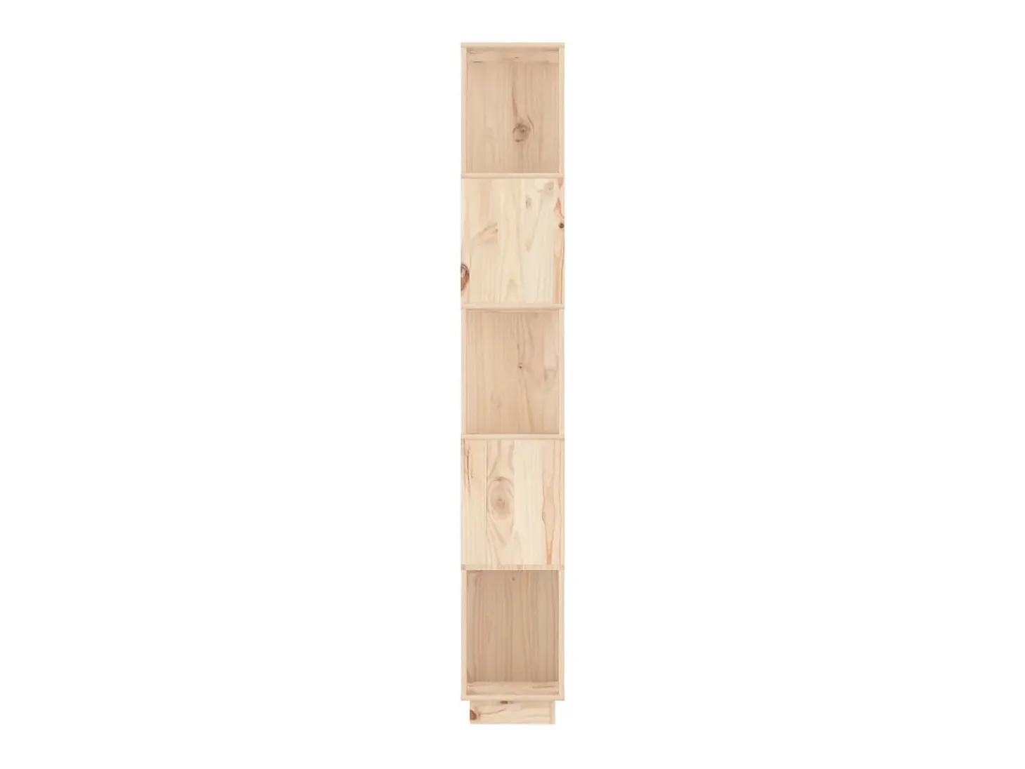 Estantería/divisor de espacios madera maciza pino 51x25x163,5cm