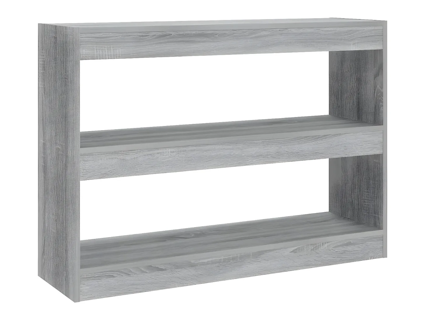 Estantería/divisor de espacios gris Sonoma 100x30x72 cm