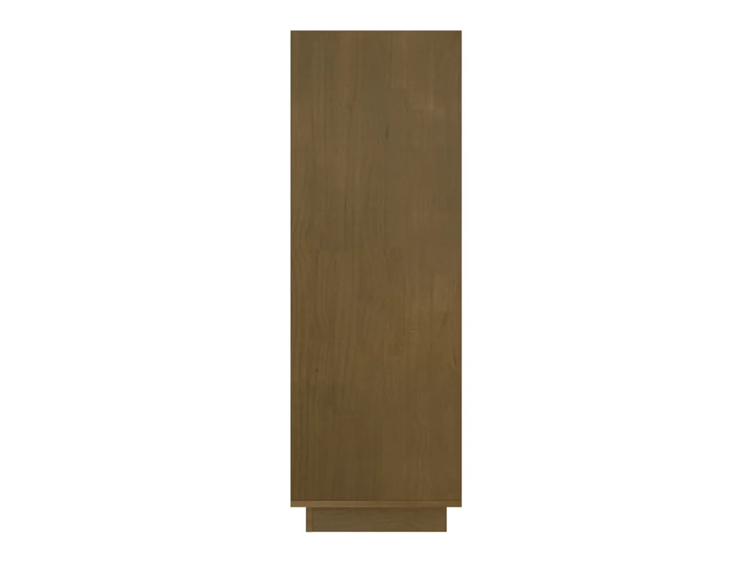 Estantería/divisor espacio madera pino marrón miel 80x35x103 cm