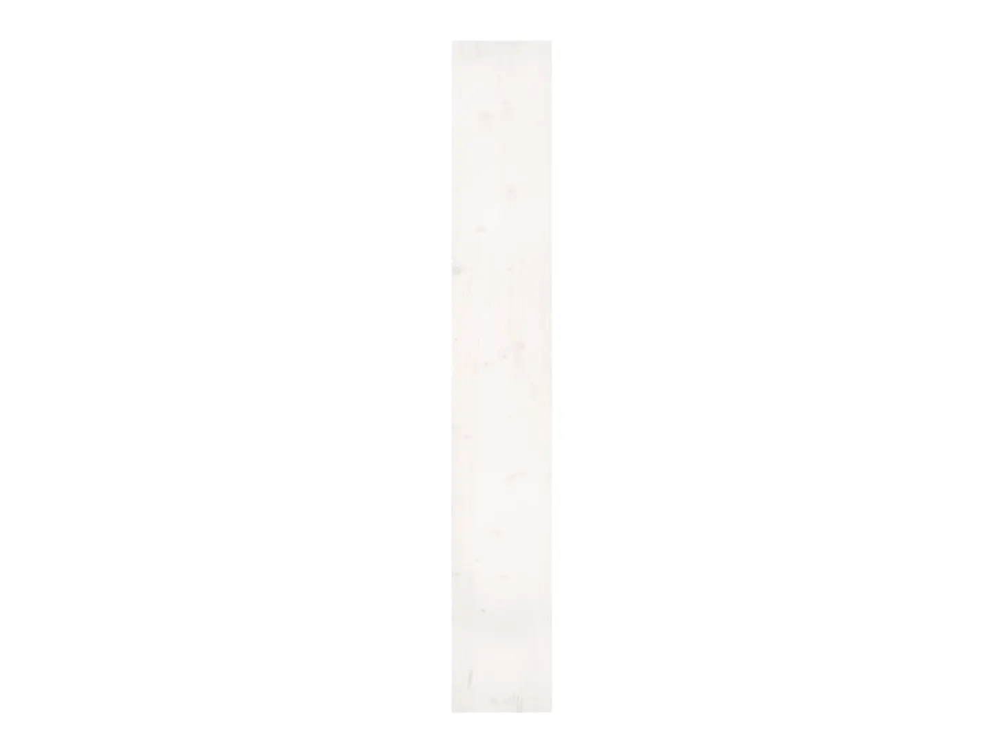Estantería/divisor espacios madera pino blanco 80x30x199,5 cm