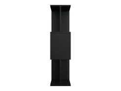 Estantería/divisor madera contrachapada negro 80x24x96 cm