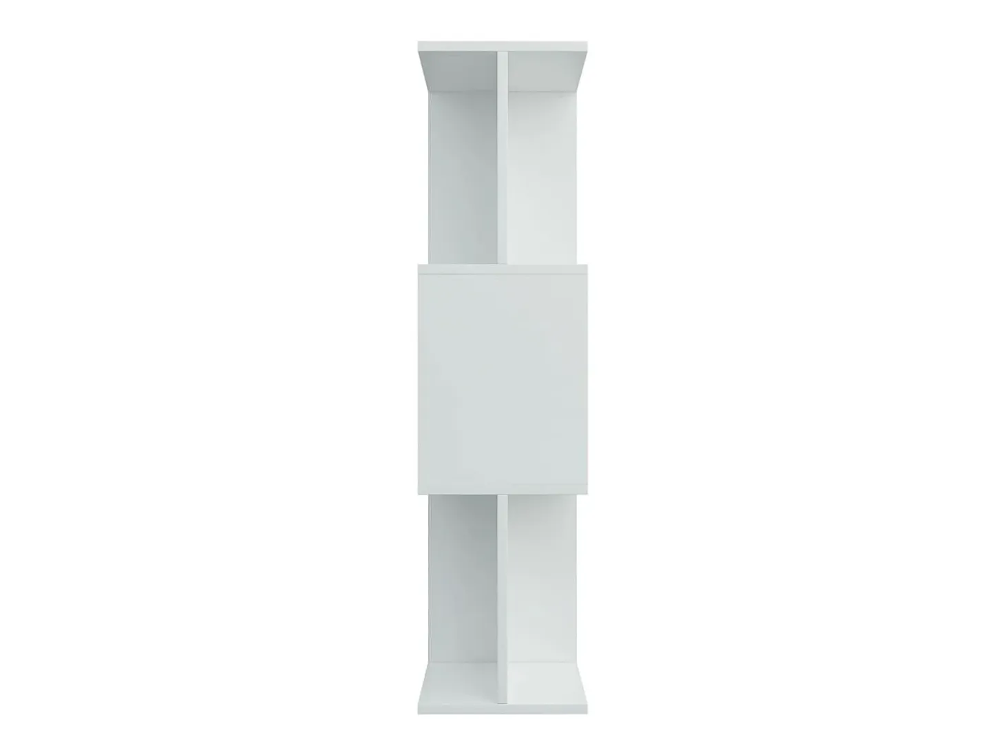 Estantería/divisor madera contrachapada blanco 80x24x96 cm