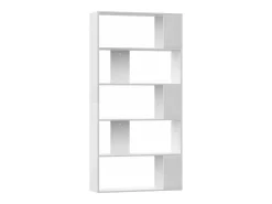 Estantería/divisor madera contrachapada blanco 80x24x159cm