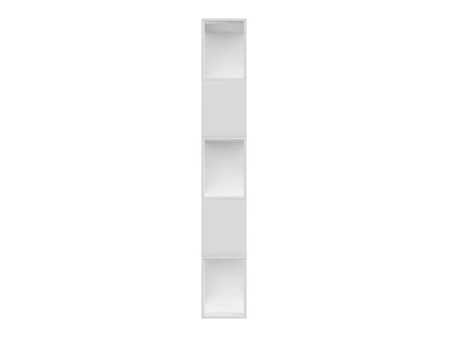 Estantería/divisor madera contrachapada blanco 80x24x159cm