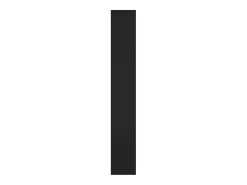 Estantería/divisor madera de ingeniería negro 80x30x198 cm