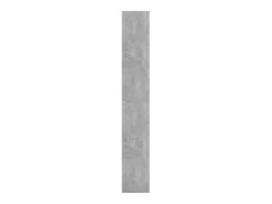 Estantería/divisor madera ingeniería gris hormigón 80x30x198 cm