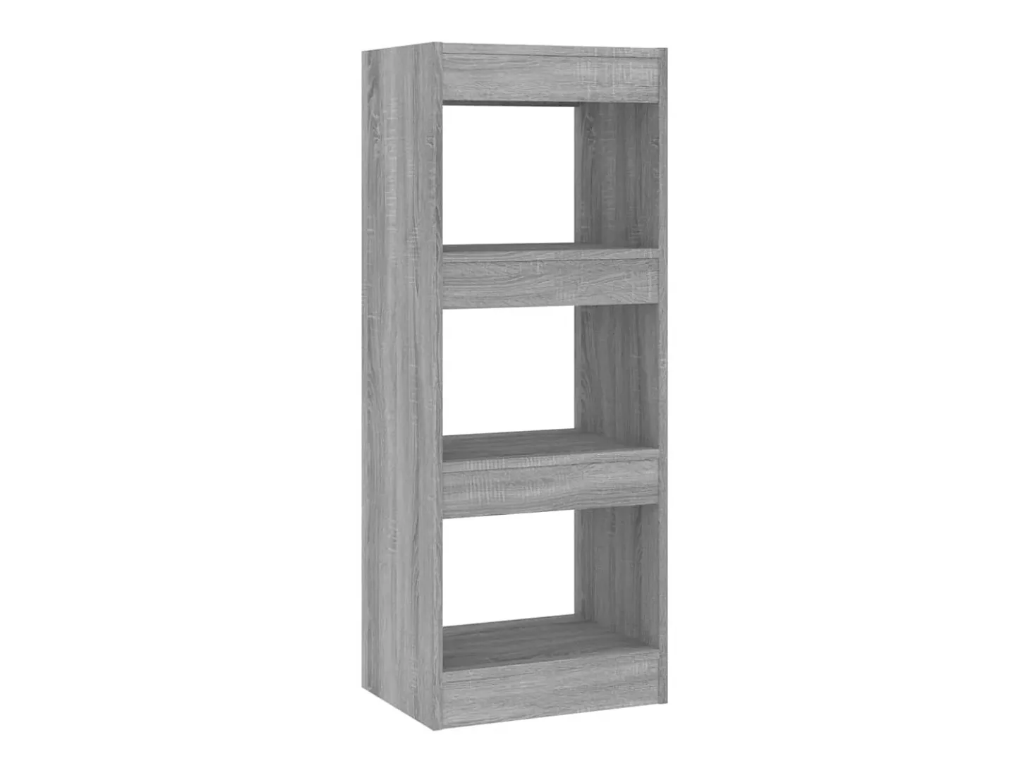 Estantería/divisor madera ingeniería gris Sonoma 40x30x103 cm
