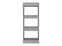 Estantería/divisor madera ingeniería gris Sonoma 40x30x103 cm