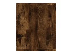 Estantería/mueble de TV contrachapada roble ahumado 36x30x143cm