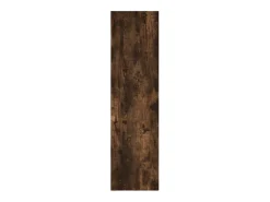 Estantería/mueble de TV madera roble ahumado 36x30x114 cm