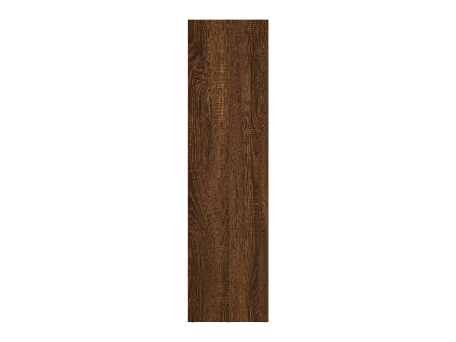 Estantería/mueble TV contrachapada roble marrón 36x30x114 cm