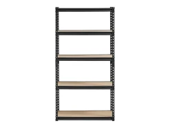 Estanterías Metálicas para Garaje SucceBuy Estantes de Almacenamiento de 41 cm de Profundidad x 81 cm de Ancho x 160 cm de Alto, Estantería de Garaje de 5 Niveles