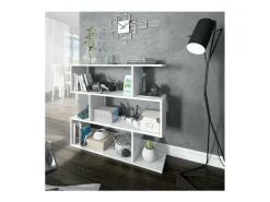 Estanteria Corea baja en blanco 97 cm(alto)110 cm(ancho)24 cm(fondo) .