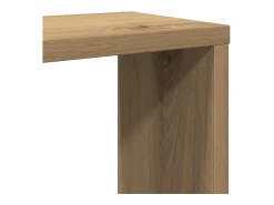 Estantes cúbicos de pared de 6 piezas, roble hecho a mano, madera de ingeniería
