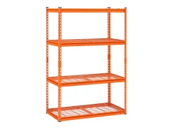 Estantes de Almacenamiento SucceBuy, Estante de Garaje Ajustable en 4 Niveles, Robusto 1089kg