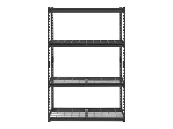 Estantes de Almacenamiento SucceBuy Resistentes y Ajustables de 4 Niveles, 1088 kg, de Acero al Carbono SPCC, para Cocinas, Garajes