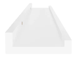 Estantes de pared 4 piezas Blanco 60x9x3 cm