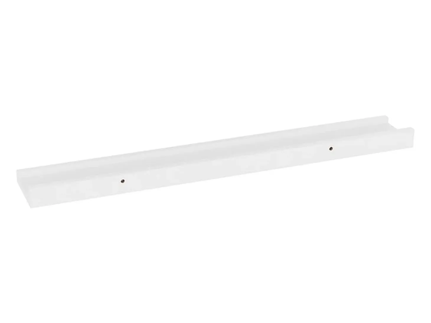 Estantes de pared 4 piezas Blanco 60x9x3 cm