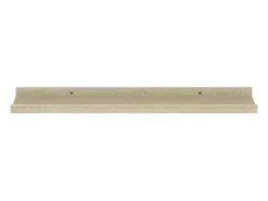 Estantes de pared 4 piezas roble sonoma 60x9x3 cm
