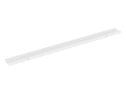Estantes de pared 4 piezas Blanco 115x9x3 cm