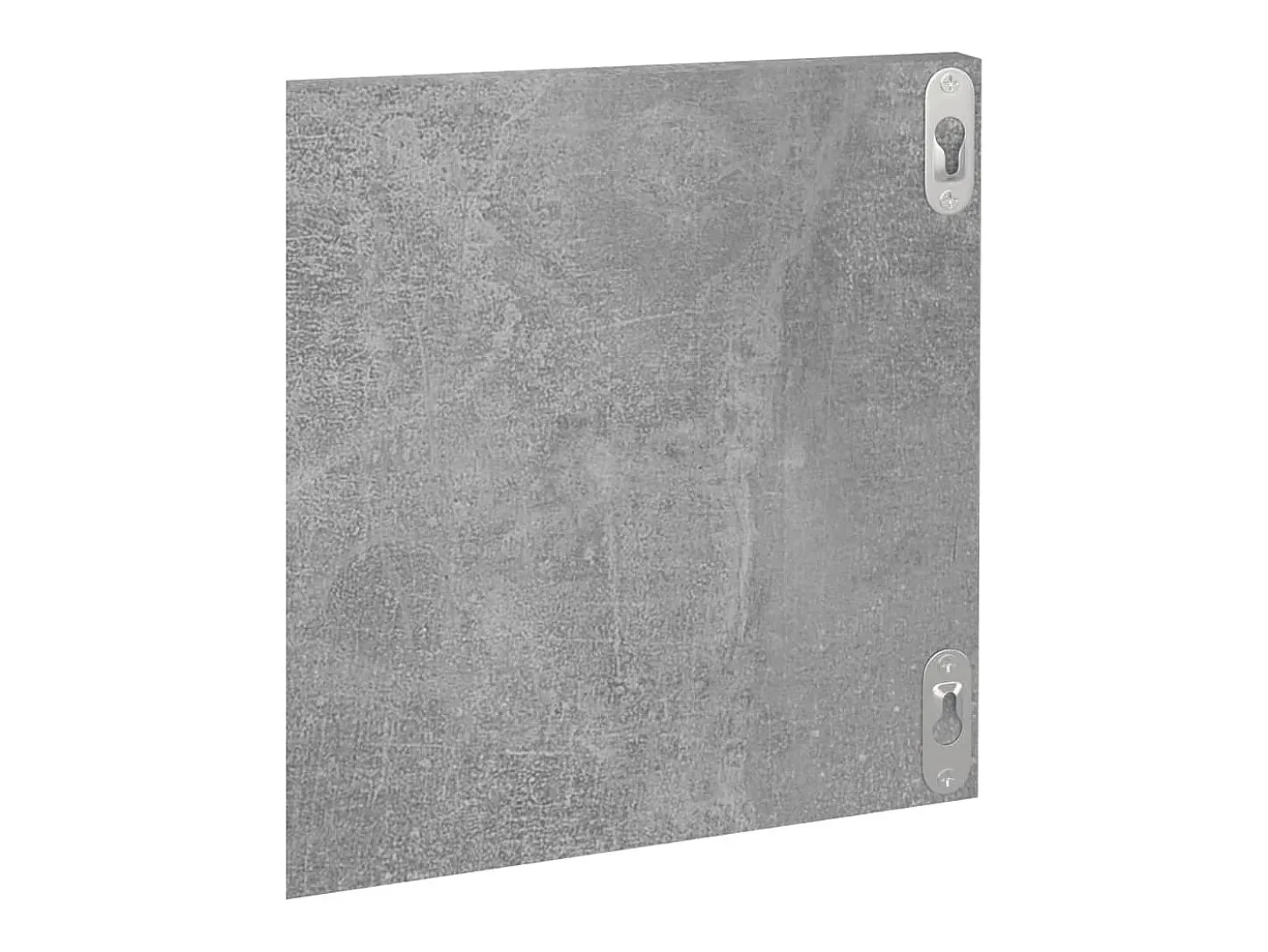 Estantes de pared 2 piezas Gris hormigón 80x11,5x18cm madera de ingeniería