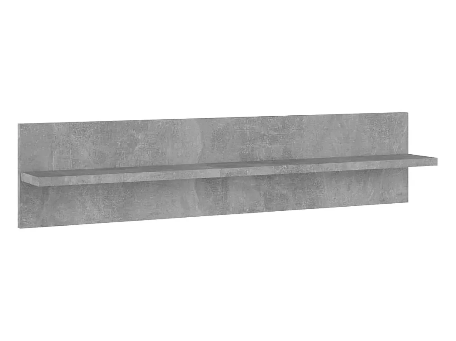 Estantes de pared 2 piezas Gris hormigón 80x11,5x18cm madera de ingeniería