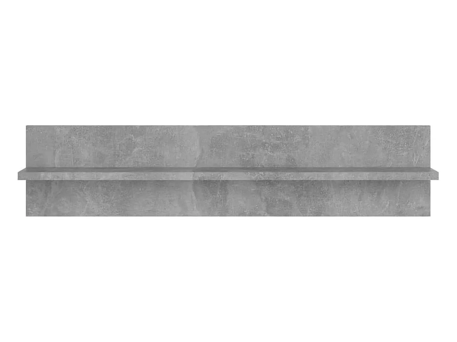 Estantes de pared 2 piezas Gris hormigón 80x11,5x18cm madera de ingeniería