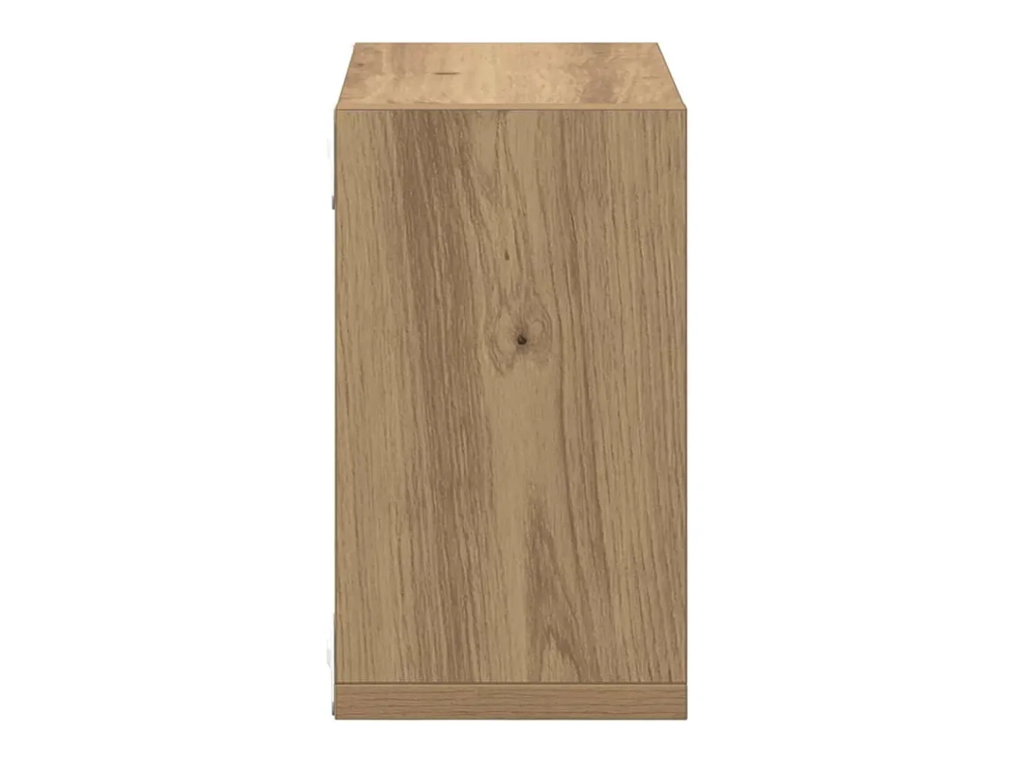 Estantes de pared 2 piezas hechos a mano roble 26 x 15 x 26 cm