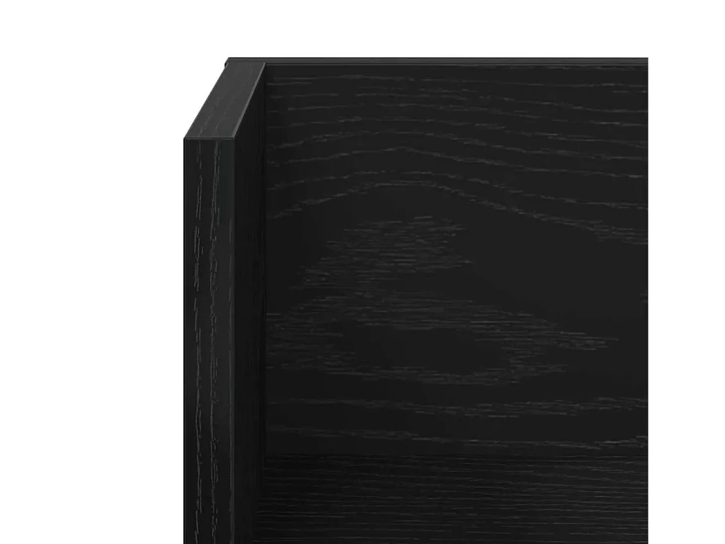 Estantes de pared 2 piezas negro 75x16,5x16,5 cm madera de ingeniería