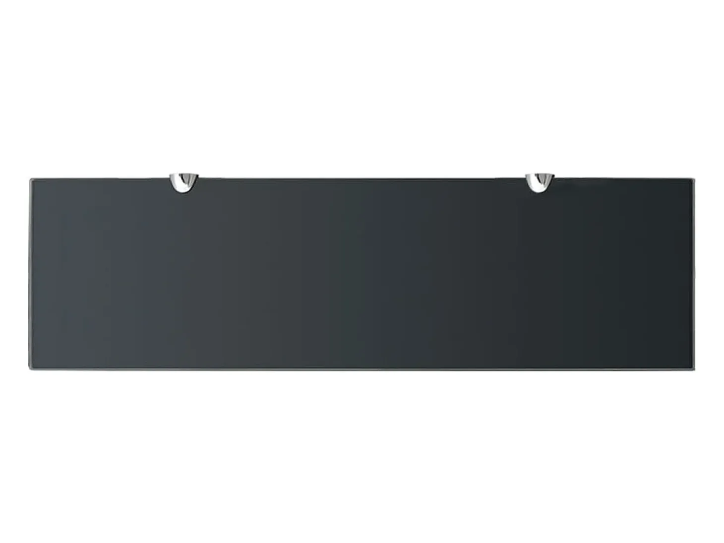 Estantes de pared 2 uds Cristal 70x20 cm 8 mm