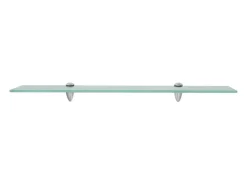 Estantes de pared 2 uds Cristal 70x20 cm 8 mm