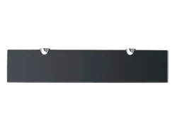Estantes de pared 2 uds Cristal 50x10 cm 8 mm