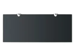 Estantes de pared 2 uds Cristal 50x20 cm 8 mm