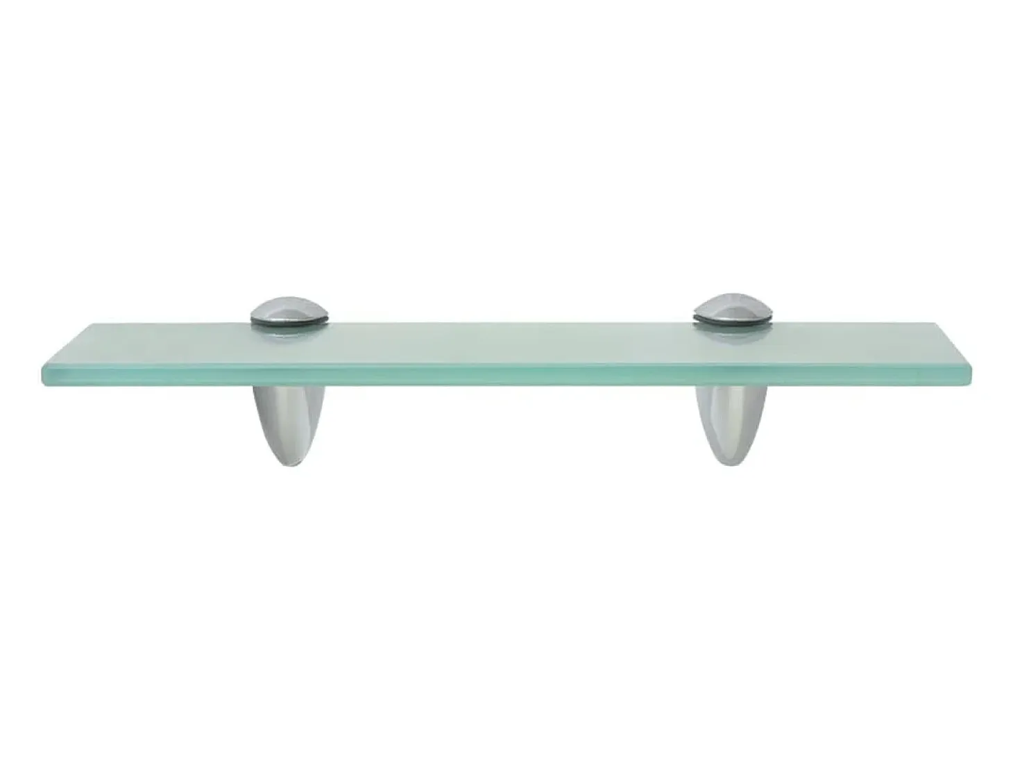 Estantes de pared 2 uds Cristal 30 x 10 cm 8 mm