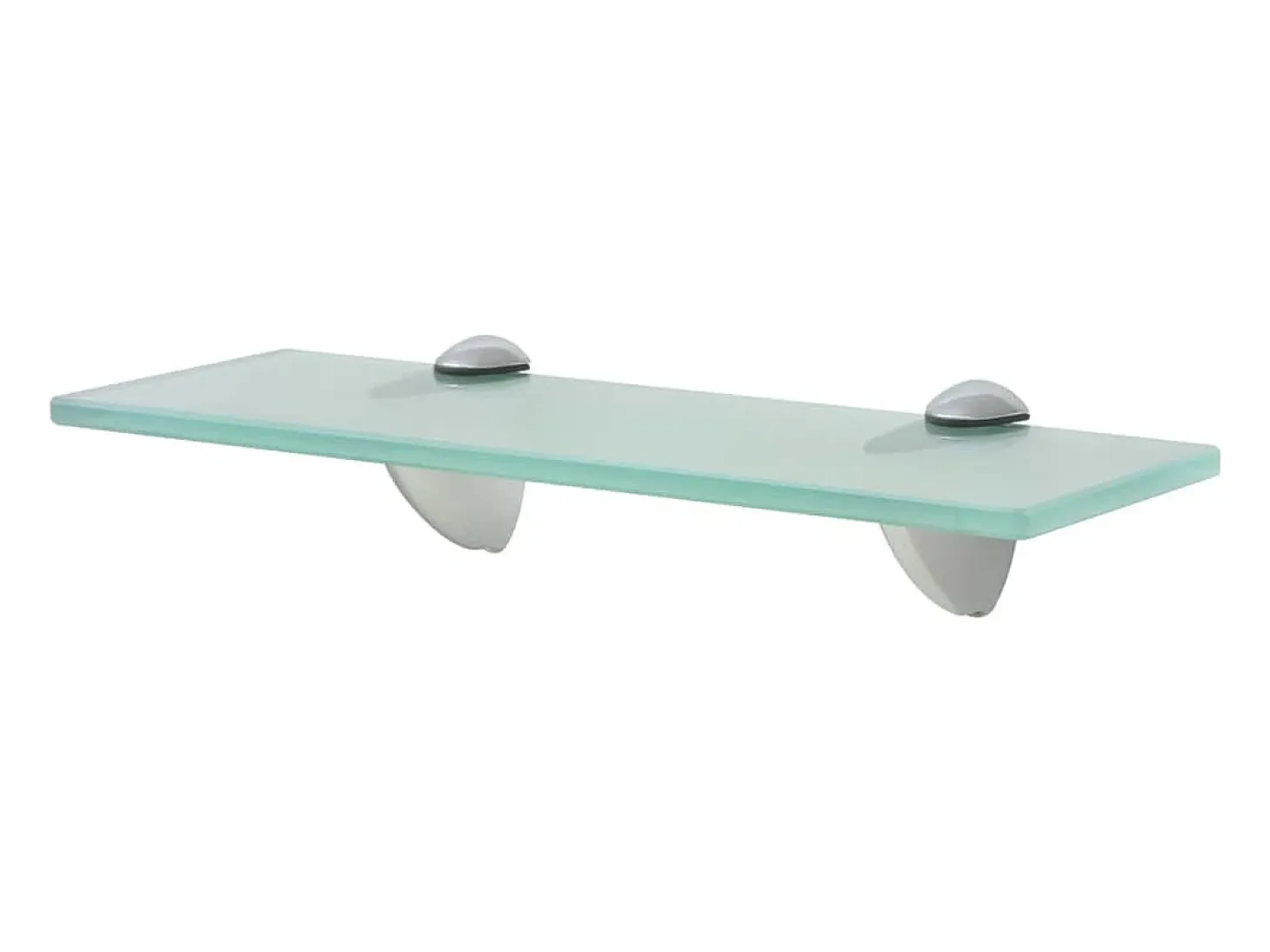 Estantes de pared 2 uds Cristal 30 x 10 cm 8 mm