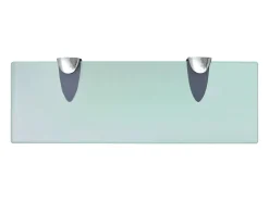 Estantes de pared 2 uds Cristal 30 x 10 cm 8 mm