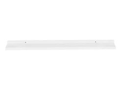Estantes de pared 2 unidades blanco 100x9x3 cm ES74712