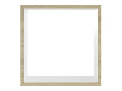 Estantes de pared cúbicos de 3 piezas, blanco y roble sonoma