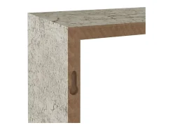 Estantes de pared cúbicos de 3 piezas, gris hormigón